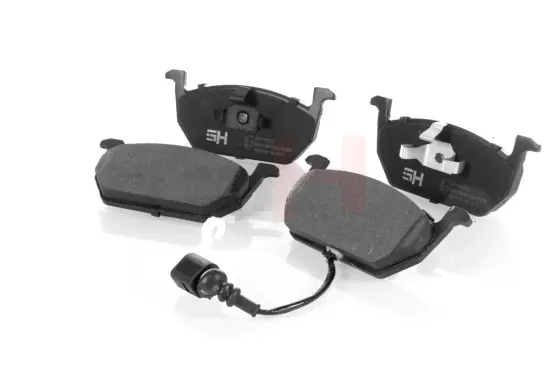 Bremsbelagsatz, Scheibenbremse Vorderachse GH GH-414203 Bild Bremsbelagsatz, Scheibenbremse Vorderachse GH GH-414203