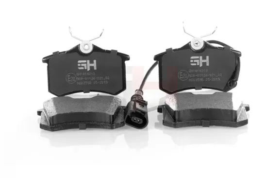 Bremsbelagsatz, Scheibenbremse Hinterachse GH GH-414213 Bild Bremsbelagsatz, Scheibenbremse Hinterachse GH GH-414213