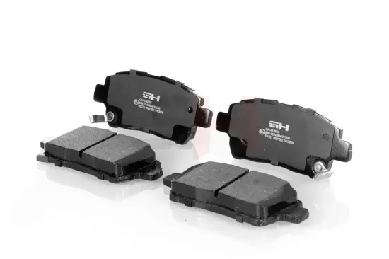 Bremsbelagsatz, Scheibenbremse Vorderachse GH GH-414558 Bild Bremsbelagsatz, Scheibenbremse Vorderachse GH GH-414558