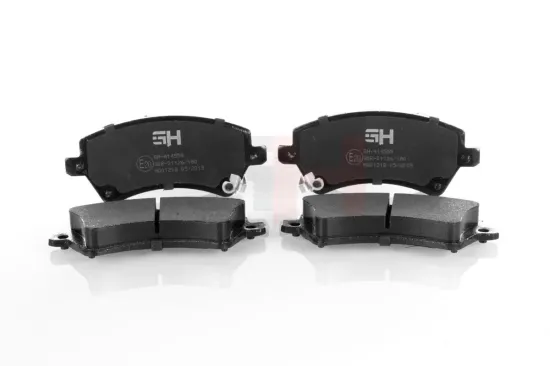 Bremsbelagsatz, Scheibenbremse Vorderachse GH GH-414559 Bild Bremsbelagsatz, Scheibenbremse Vorderachse GH GH-414559