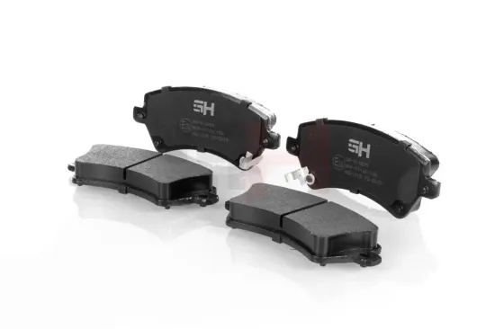 Bremsbelagsatz, Scheibenbremse Vorderachse GH GH-414559 Bild Bremsbelagsatz, Scheibenbremse Vorderachse GH GH-414559