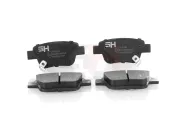 Bremsbelagsatz, Scheibenbremse Hinterachse GH GH-414563