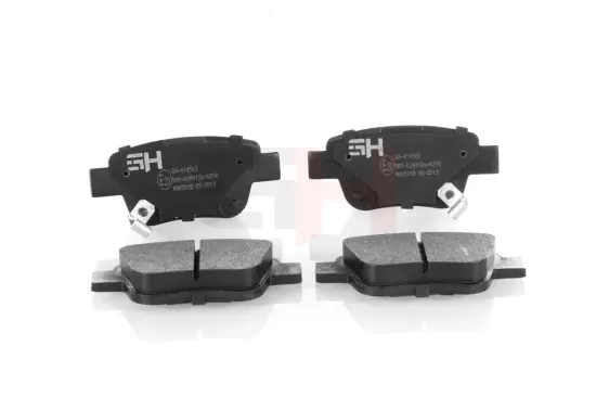 Bremsbelagsatz, Scheibenbremse Hinterachse GH GH-414563 Bild Bremsbelagsatz, Scheibenbremse Hinterachse GH GH-414563