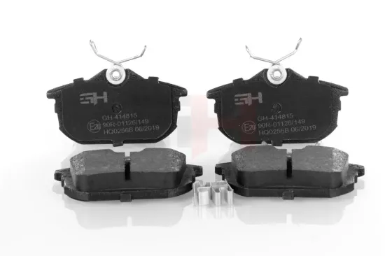 Bremsbelagsatz, Scheibenbremse Hinterachse GH GH-414815 Bild Bremsbelagsatz, Scheibenbremse Hinterachse GH GH-414815