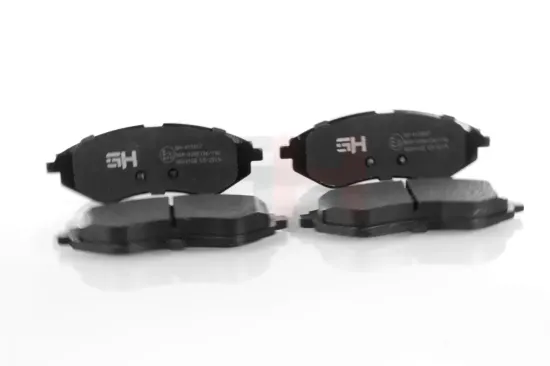 Bremsbelagsatz, Scheibenbremse Vorderachse GH GH-415007 Bild Bremsbelagsatz, Scheibenbremse Vorderachse GH GH-415007