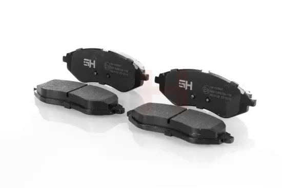 Bremsbelagsatz, Scheibenbremse Vorderachse GH GH-415007 Bild Bremsbelagsatz, Scheibenbremse Vorderachse GH GH-415007