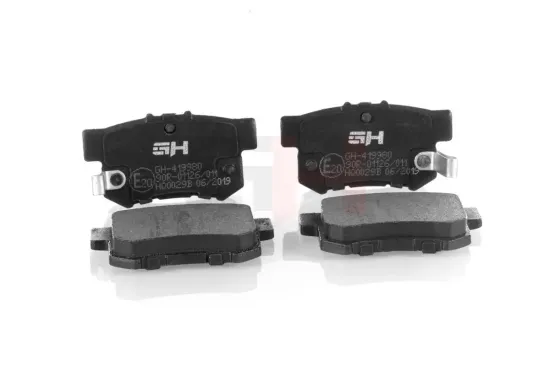 Bremsbelagsatz, Scheibenbremse Hinterachse GH GH-419980 Bild Bremsbelagsatz, Scheibenbremse Hinterachse GH GH-419980