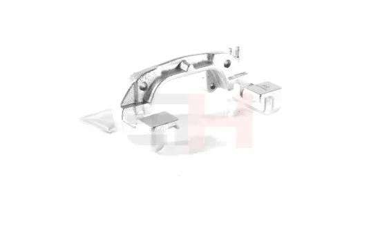 Halter, Bremssattel Vorderachse beidseitig rechts links Vorderachse rechts Vorderachse links GH GH-441539 Bild Halter, Bremssattel Vorderachse beidseitig rechts links Vorderachse rechts Vorderachse links GH GH-441539