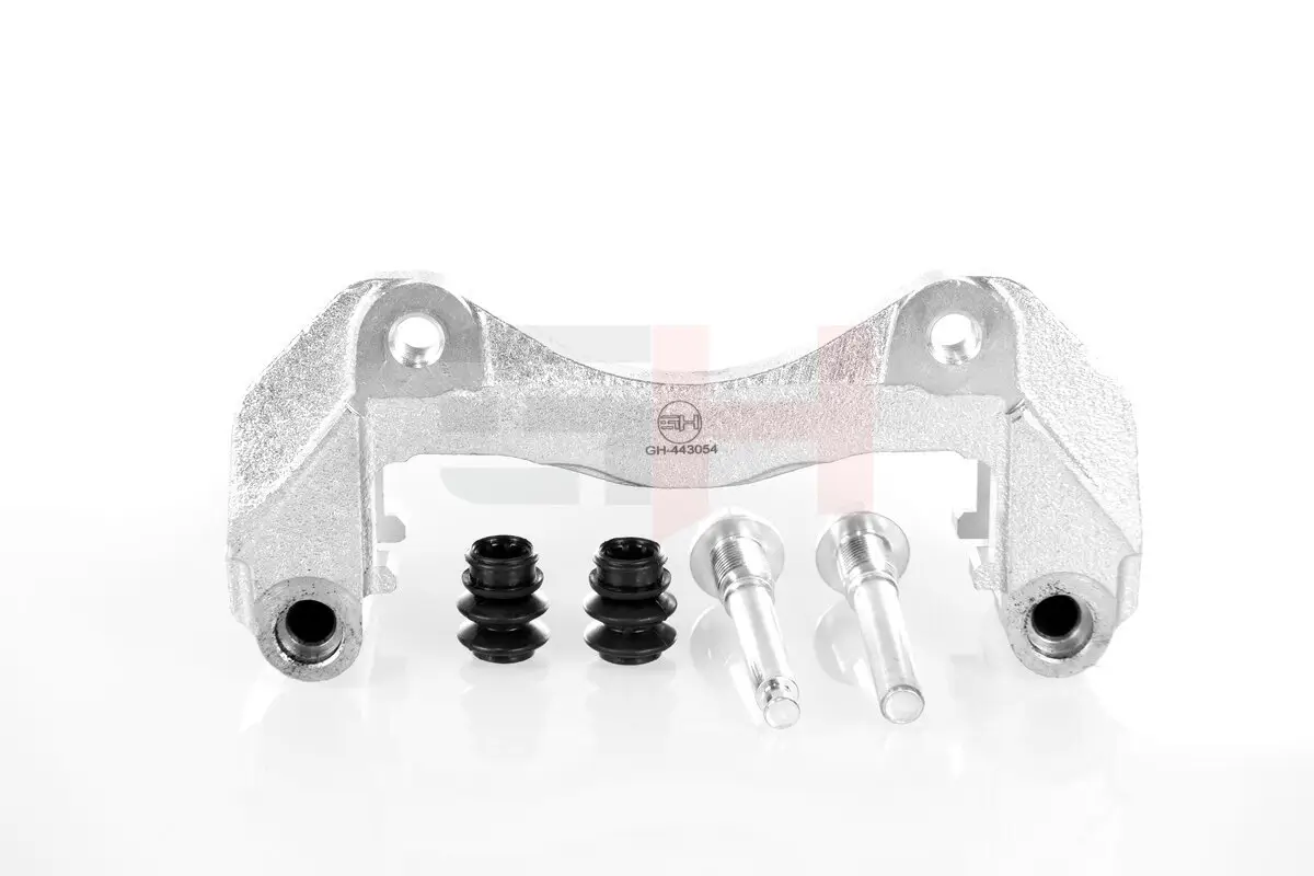 Halter, Bremssattel Vorderachse beidseitig rechts links Vorderachse rechts Vorderachse links GH GH-443054