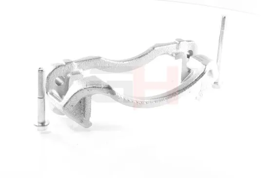 Halter, Bremssattel Vorderachse beidseitig rechts links Vorderachse rechts Vorderachse links GH GH-443390 Bild Halter, Bremssattel Vorderachse beidseitig rechts links Vorderachse rechts Vorderachse links GH GH-443390
