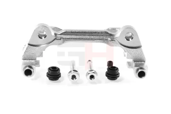 Halter, Bremssattel Vorderachse beidseitig rechts links Vorderachse rechts Vorderachse links GH GH-444305 Bild Halter, Bremssattel Vorderachse beidseitig rechts links Vorderachse rechts Vorderachse links GH GH-444305