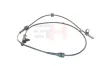 Sensor, Raddrehzahl Vorderachse Vorderachse rechts Vorderachse links GH GH-702252