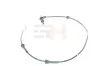 Sensor, Raddrehzahl Hinterachse Hinterachse rechts GH GH-712258H Bild Sensor, Raddrehzahl Hinterachse Hinterachse rechts GH GH-712258H