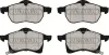 Bremsbelagsatz, Scheibenbremse Vorderachse JURATEK JCP1295