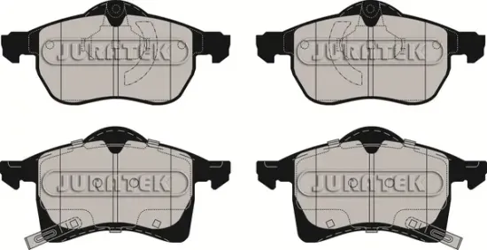 Bremsbelagsatz, Scheibenbremse Vorderachse JURATEK JCP1295 Bild Bremsbelagsatz, Scheibenbremse Vorderachse JURATEK JCP1295