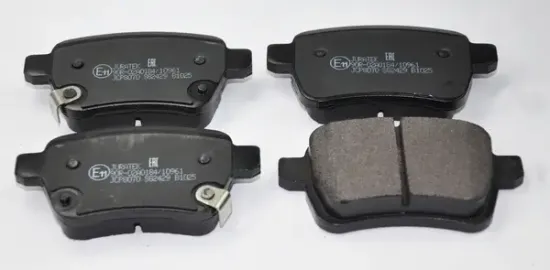 Bremsbelagsatz, Scheibenbremse Hinterachse JURATEK JCP8070 Bild Bremsbelagsatz, Scheibenbremse Hinterachse JURATEK JCP8070