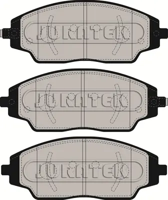 Bremsbelagsatz, Scheibenbremse Vorderachse JURATEK JCP8253 Bild Bremsbelagsatz, Scheibenbremse Vorderachse JURATEK JCP8253
