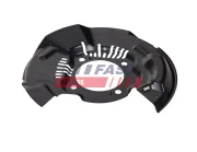 Spritzblech, Bremsscheibe Vorderachse rechts FAST FT02753