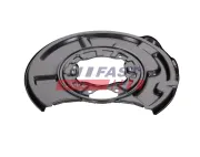 Spritzblech, Bremsscheibe Hinterachse links FAST FT02816