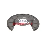 Spritzblech, Bremsscheibe Hinterachse links FAST FT03993