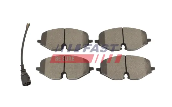 Bremsbelagsatz, Scheibenbremse Vorderachse FAST FT10180 Bild Bremsbelagsatz, Scheibenbremse Vorderachse FAST FT10180