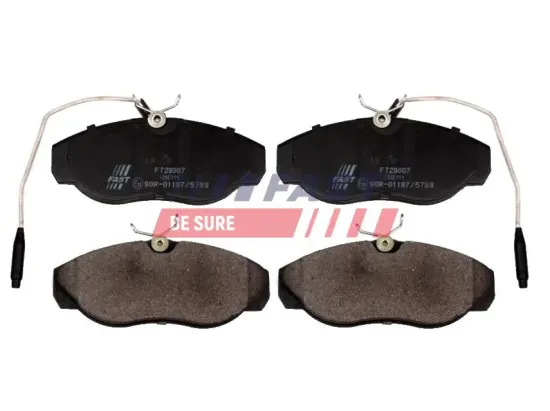 Bremsbelagsatz, Scheibenbremse Vorderachse FAST FT29007 Bild Bremsbelagsatz, Scheibenbremse Vorderachse FAST FT29007