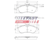 Lagerung, Achskörper Hinterachse rechts Hinterachse links Hinterachse links Hinterachse rechts FAST FT18387