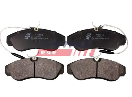 Bremsbelagsatz, Scheibenbremse Vorderachse FAST FT29012 Bild Bremsbelagsatz, Scheibenbremse Vorderachse FAST FT29012