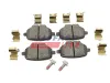 Bremsbelagsatz, Scheibenbremse Hinterachse FAST FT29024 Bild Bremsbelagsatz, Scheibenbremse Hinterachse FAST FT29024