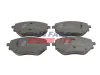 Bremsbelagsatz, Scheibenbremse Vorderachse FAST FT29025