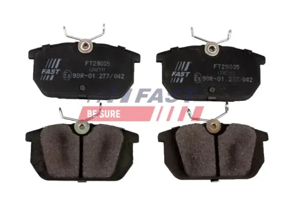 Bremsbelagsatz, Scheibenbremse Hinterachse FAST FT29035 Bild Bremsbelagsatz, Scheibenbremse Hinterachse FAST FT29035