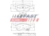 Bremsbelagsatz, Scheibenbremse Vorderachse FAST FT29042 Bild Bremsbelagsatz, Scheibenbremse Vorderachse FAST FT29042