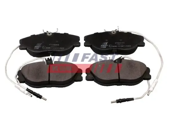 Bremsbelagsatz, Scheibenbremse Vorderachse FAST FT29054 Bild Bremsbelagsatz, Scheibenbremse Vorderachse FAST FT29054