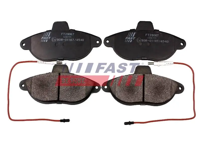 Bremsbelagsatz, Scheibenbremse Vorderachse FAST FT29067