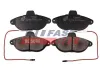 Bremsbelagsatz, Scheibenbremse Vorderachse FAST FT29067 Bild Bremsbelagsatz, Scheibenbremse Vorderachse FAST FT29067