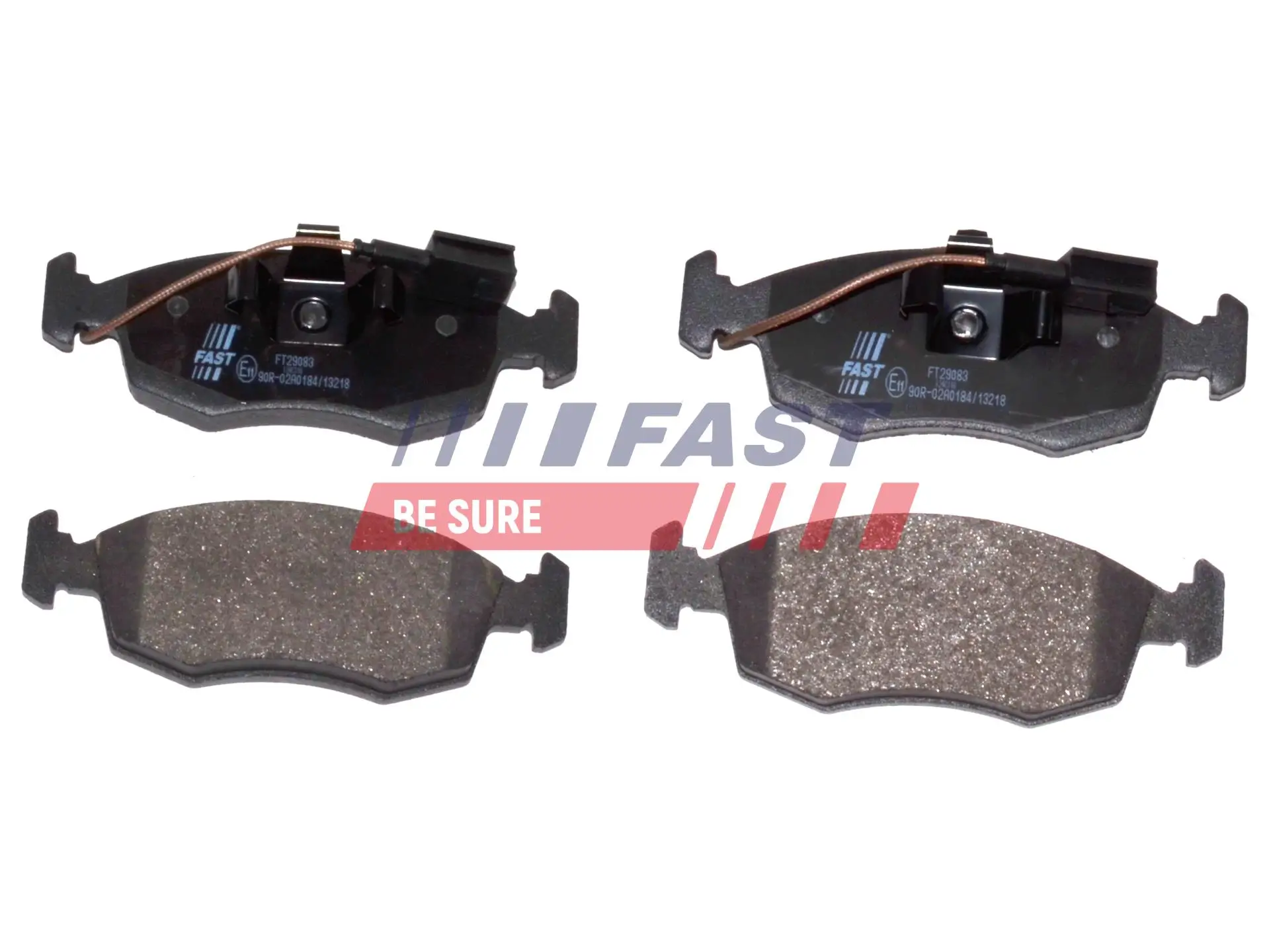 Bremsbelagsatz, Scheibenbremse Vorderachse FAST FT29083