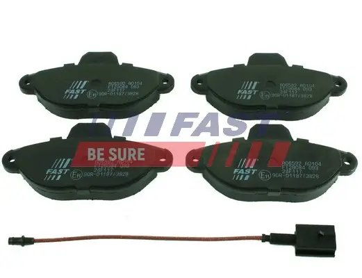 Bremsbelagsatz, Scheibenbremse Vorderachse FAST FT29084 Bild Bremsbelagsatz, Scheibenbremse Vorderachse FAST FT29084