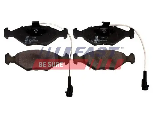 Bremsbelagsatz, Scheibenbremse Vorderachse FAST FT29086 Bild Bremsbelagsatz, Scheibenbremse Vorderachse FAST FT29086
