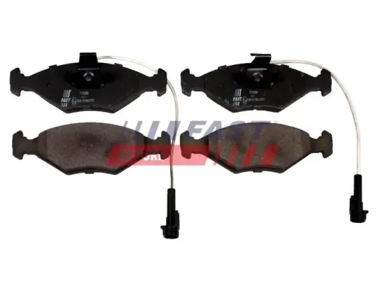 Bremsbelagsatz, Scheibenbremse Vorderachse FAST FT29086 Bild Bremsbelagsatz, Scheibenbremse Vorderachse FAST FT29086