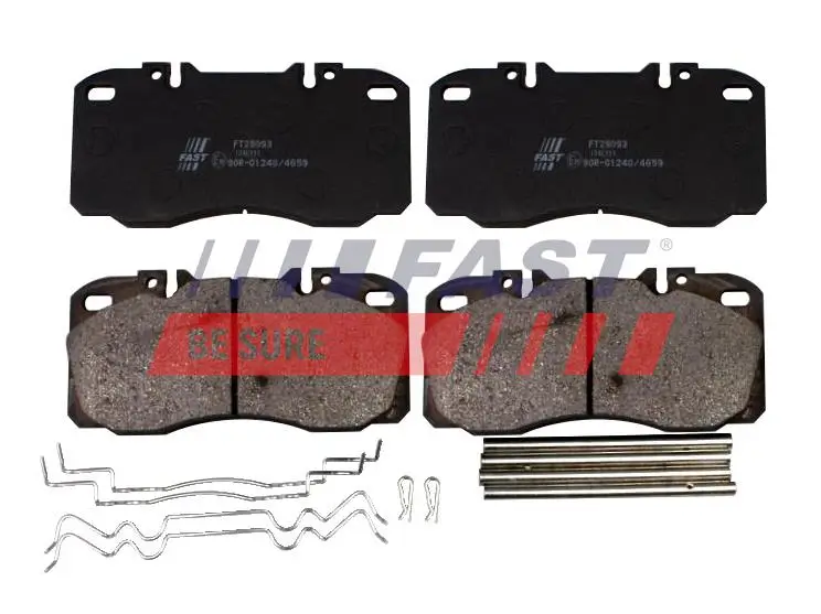 Bremsbelagsatz, Scheibenbremse Vorderachse FAST FT29093