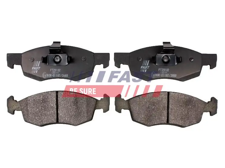 Bremsbelagsatz, Scheibenbremse Vorderachse FAST FT29102