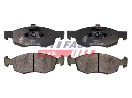 Bremsbelagsatz, Scheibenbremse Vorderachse FAST FT29102 Bild Bremsbelagsatz, Scheibenbremse Vorderachse FAST FT29102