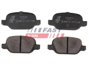 Bremsbelagsatz, Scheibenbremse Hinterachse FAST FT29104