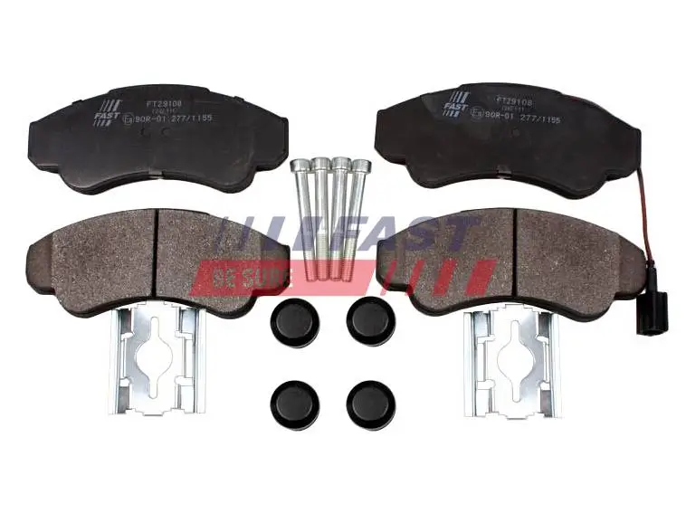 Bremsbelagsatz, Scheibenbremse Vorderachse FAST FT29108