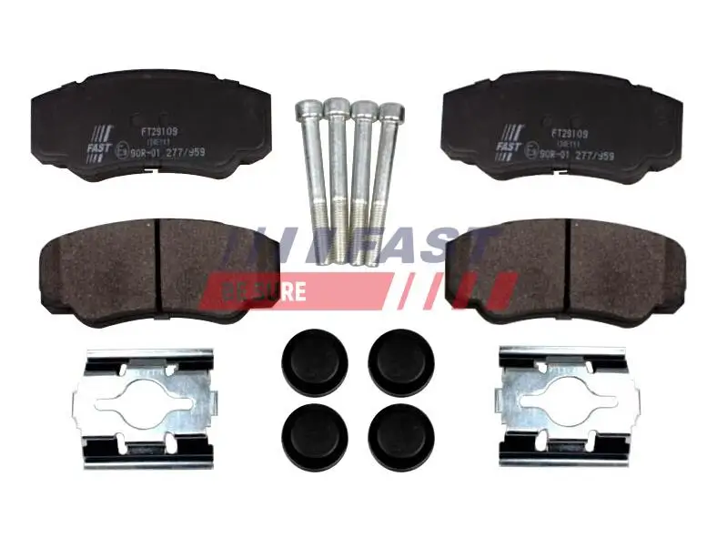 Bremsbelagsatz, Scheibenbremse Hinterachse FAST FT29109