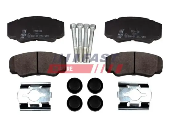 Bremsbelagsatz, Scheibenbremse Hinterachse FAST FT29109 Bild Bremsbelagsatz, Scheibenbremse Hinterachse FAST FT29109