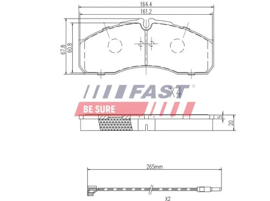 Innenkotflügel hinten links FAST FT90524 Bild Innenkotflügel hinten links FAST FT90524