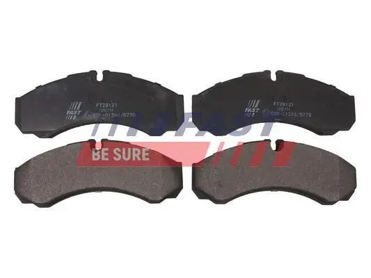 Bremsbelagsatz, Scheibenbremse Hinterachse FAST FT29121 Bild Bremsbelagsatz, Scheibenbremse Hinterachse FAST FT29121