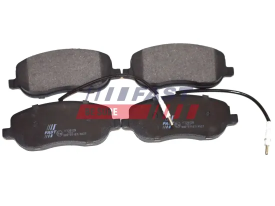 Bremsbelagsatz, Scheibenbremse Vorderachse FAST FT29128 Bild Bremsbelagsatz, Scheibenbremse Vorderachse FAST FT29128