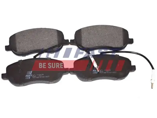 Bremsbelagsatz, Scheibenbremse Vorderachse FAST FT29128 Bild Bremsbelagsatz, Scheibenbremse Vorderachse FAST FT29128